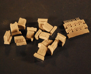 Panzer Art RE35-283 WWII Italian 20l canisters (12pcs) 1/35 – image 2