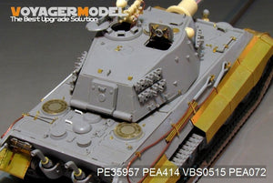 Voyager Model PE35957 WWII German King Tiger (Hensehel Turret) For HOBBYBOSS 84533 1/35 – obrázek 10