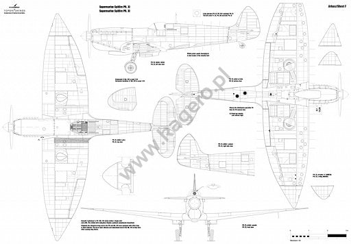 Kagero 7029 Supermarine Spitfire Mk. IX/XVI and other EN/PL – image 5