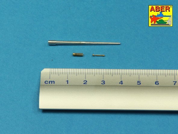 Aber 35L-180 25mm M242 Bushmaster early chain gun barrel &amp;amp; 7,62mm M240 machine gun barrel used on early M2/M3 Bradley or LAV-25 1/35 – image 2