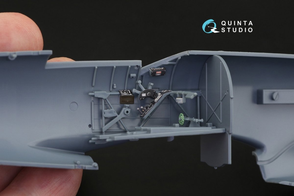 Quinta Studio QD48191 Tempest Mk.V 3D-Printed &amp;amp; colored Interior on decal paper (Eduard) 1/48 – image 2
