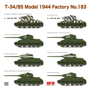 Rye Field Model 5083 T-34/85 Model 1944 Factory No.183 1/35 – Bild 4