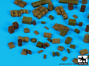 Black Dog T72091 British WW II equipment accessories set 1/72 – Bild 2