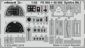 Eduard 49960 Spitfire Mk. And 1/48 TAMIYA