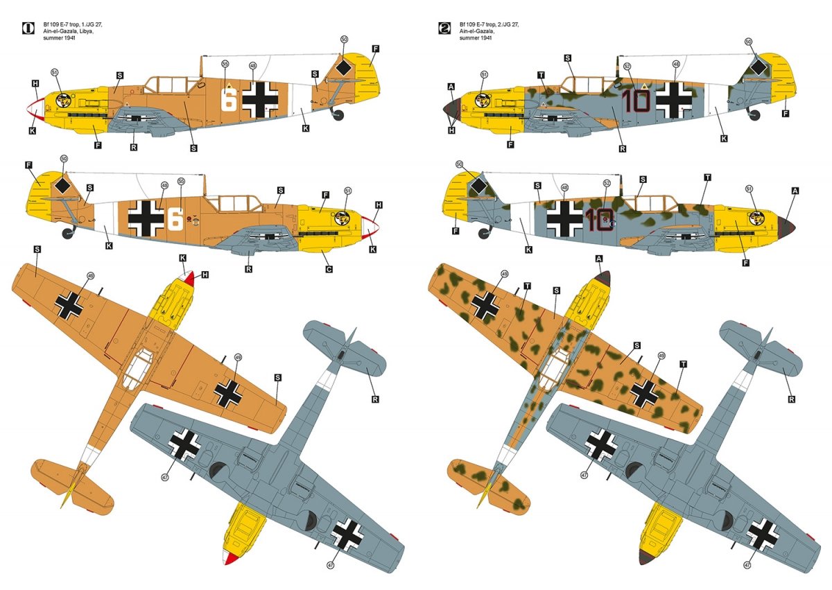 Hobby 2000 32006 Messerschmitt Bf 109 E-7 Trop (DRAGON + CARTOGRAF) 1/32 – immagine 3
