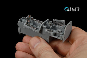 Quinta Studio QD48159 F-4C 3D-Printed &amp;amp; colored Interior on decal paper (for ZM SWS kit) 1/48 – obrázek 6
