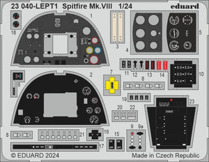 Eduard BIG2406 Spitfire Mk. VIII AIRFIX 1/24 – image 2