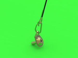Master GM-35-014 Comrod VHF3088VM Antenna - used on KTO Rosomak and other vehicles (1 pc.) - version with a bent base (1/35)