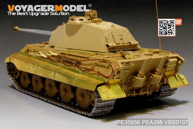 Voyager Model PE35956 WWII German King Tiger (Porsche Turret) For MENG TS-037 1/35 – image 12