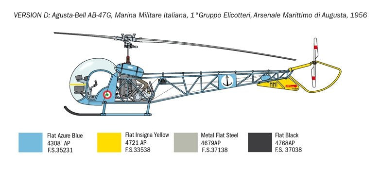 Italeri 2820 OH-13 Sioux 1/48 – image 6
