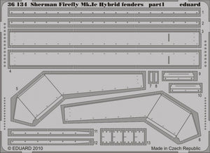 Eduard 36134 Sherman Firefly Mk. Ic Hybrid Fenders 1/35 Dragon