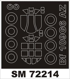 Montex SM72214 Bf 109G6 AZ-MODEL