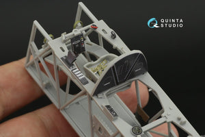 Quinta Studio QD32115 Fairey Swordfish Mk.I 3D-Printed &amp;amp; colored Interior on decal paper (Trumpeter) 1/32 – immagine 11
