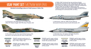 Hataka HTK-CS09 ORANGE LINE – USAF Paint Set (Vietnam war-era) 6x17ml – image 3