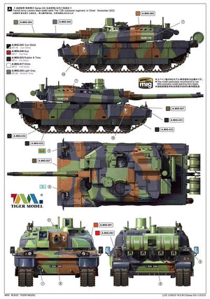 Tiger Model 4655 French Main Battle Tank Leclerc Series XXI MBT 1/35 – obrázek 12