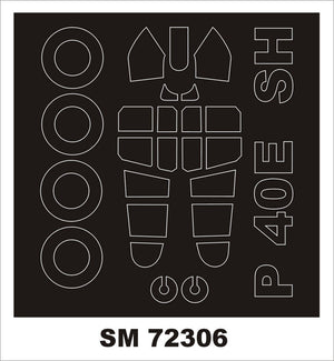 Montex SM72306 P-40E SPECIAL HOBBY 1/72