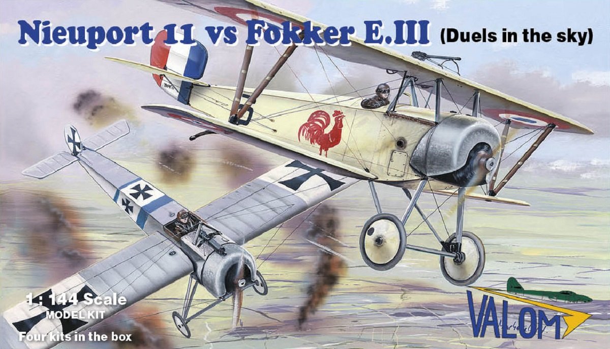 Valom 14420 Nieuport 11 vs. Fokker E.III 1/144