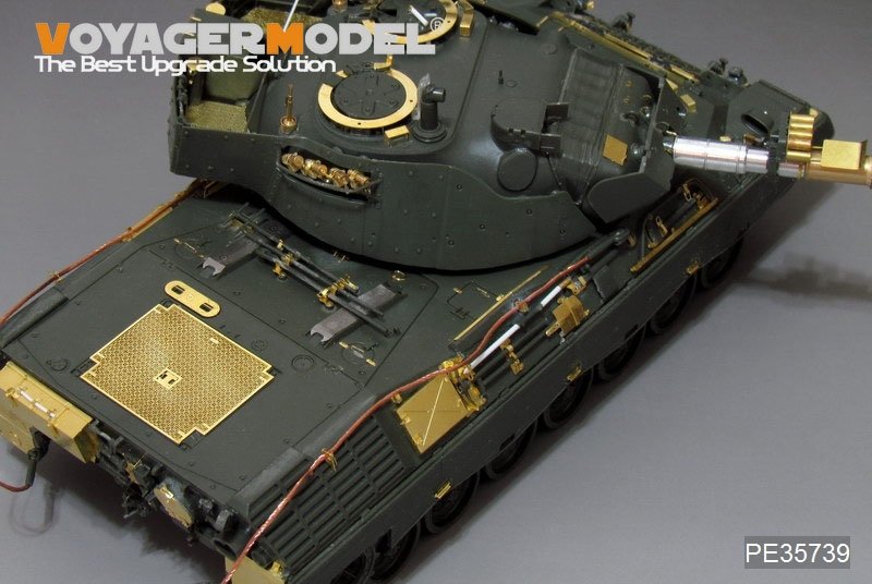 Voyager Model PE35739 Modern German Leopard1A5 MBT B ver include Gun barrel (For MENG TS-015) 1/35 – image 3