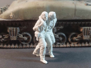 Panzer Art FI35-208 USMC wounded tankers set 1/35 – image 5