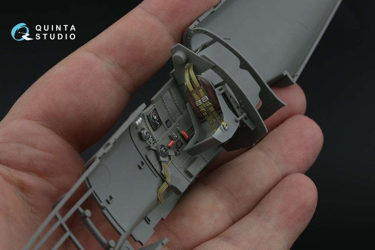 Quinta Studio QD35133 Spitfire Mk. Vb 3D-Printed colored Interior on decal paper (Border model) 1/35 – obrázek 12