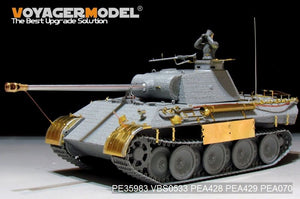 Voyager Model PE35983 WWII German Panther D Tank Late version Basic For TAKOM 2104 1/35 – immagine 7