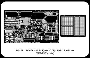 Aber 35175 Sdkfz.181 Pzkpfw.VI (P) vol.1 - Basic set 1/35 – image 4