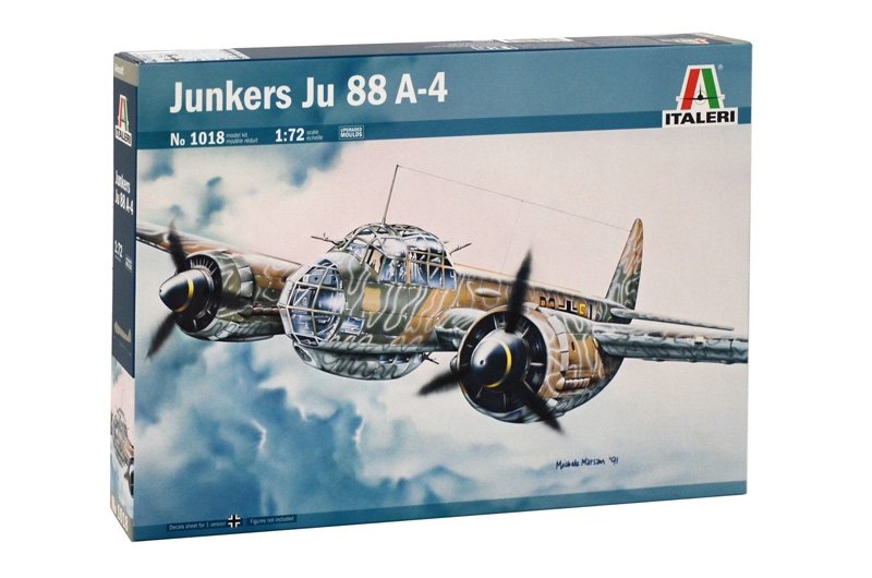 Italeri 1018 - JUNKERS JU-88 A4 (1/72)
