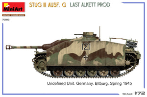 MiniArt 72110 StuG III Ausf. G Last Alkett Prod 1/72 – image 12