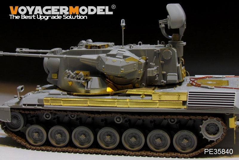 Maquette Voyager PE35840 Gepard A1 SPAAG allemand moderne de base pour TAKOM 2044 au 1/35 – image 15