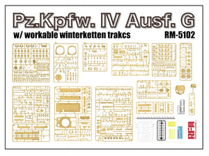 Rye Field Model 5102 Pz.Kpfw.IV Ausf.G w/Winterketten 1/35 – Bild 4