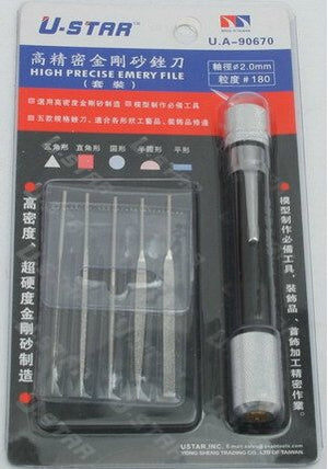 U-Star UA-90670 File Set 5pcs