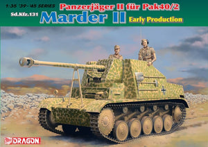 Dragon 6769 Panzerjager II fur Pak 40/2, Sd.Kfz.131 Marder II Early Production 1/35
