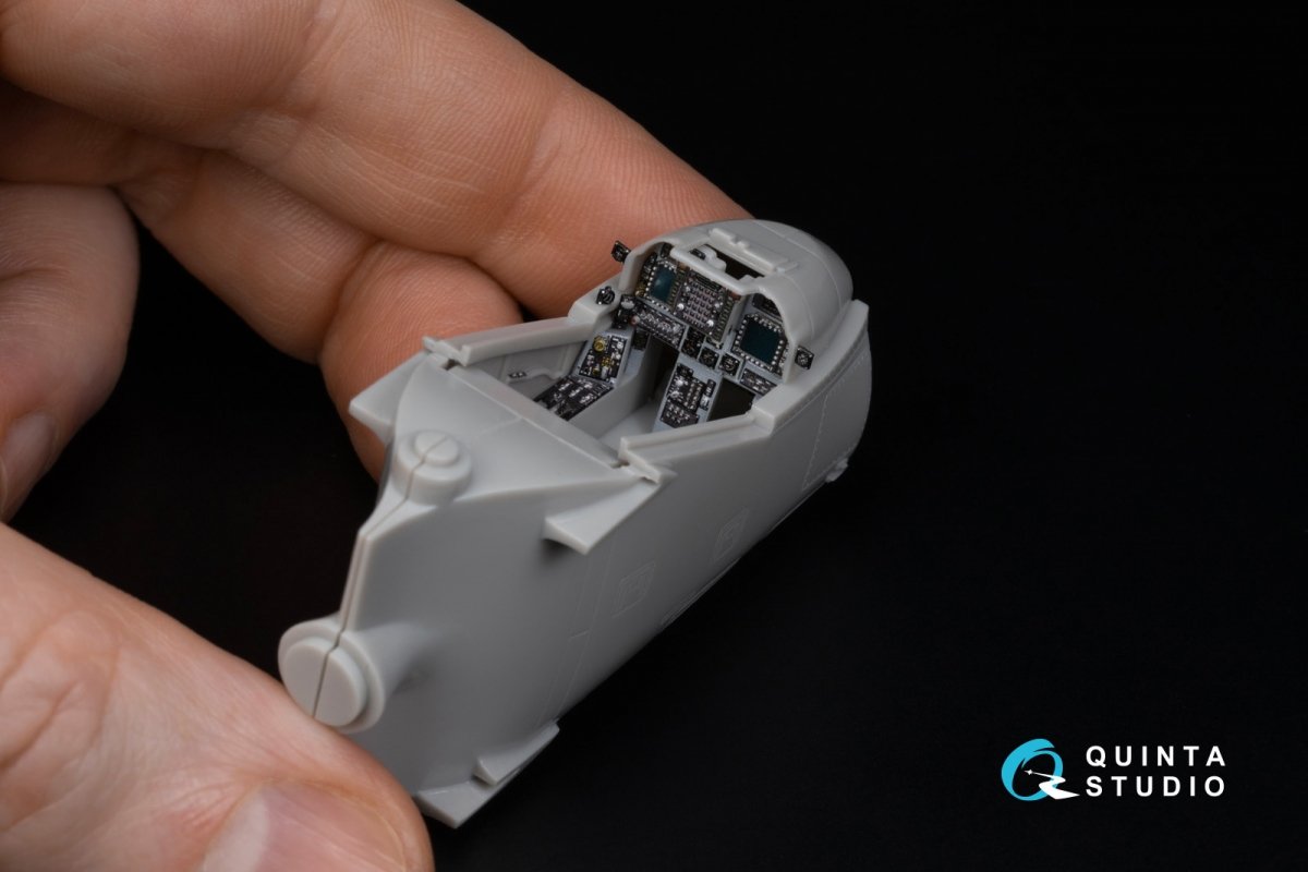 Quinta Studio QDS-48309 AV-8B Late 3D-Printed &amp;amp; colored Interior on decal paper (Hasegawa) (Small version) 1/48 – Bild 9