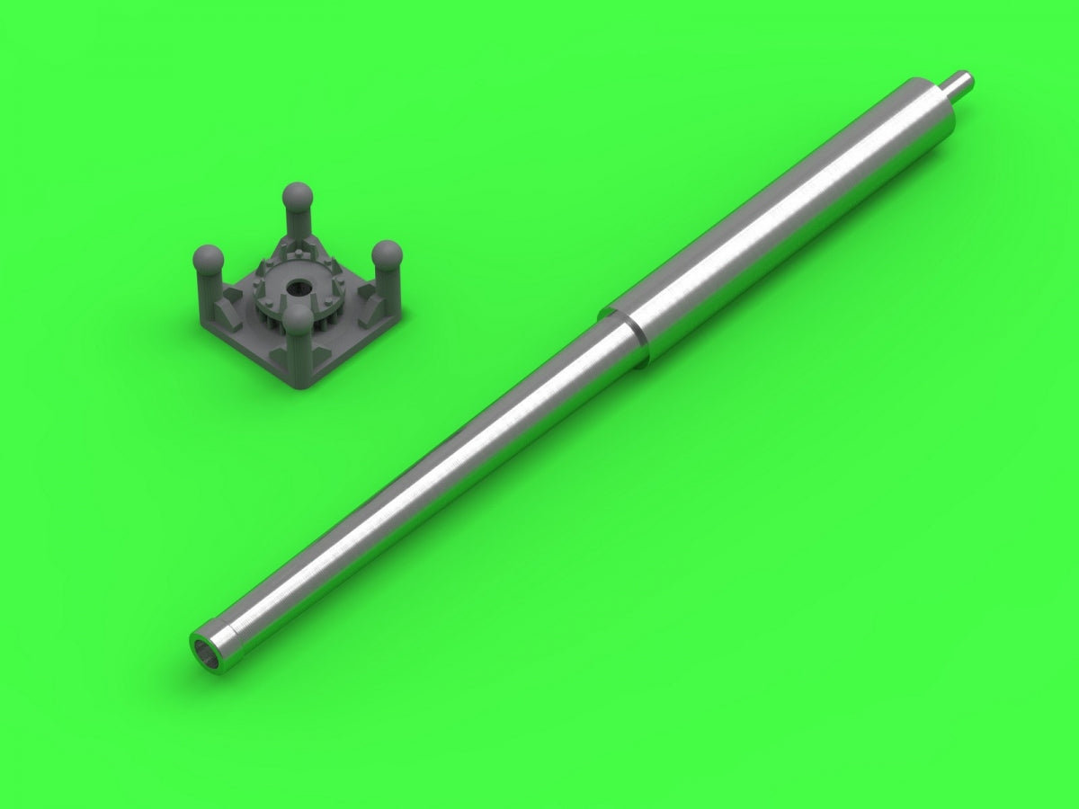 Master GM-72-028 Italian 90mm L/53 gun barrel (Cannone da 90/53) - with sleeve - used on late Semovente M41M 1/72