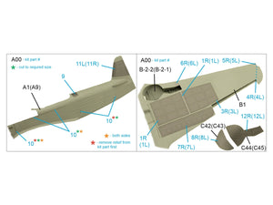 Quinta Studio QP32014 Yak-9T Flaps and Panels (ICM) 1/32 – image 2