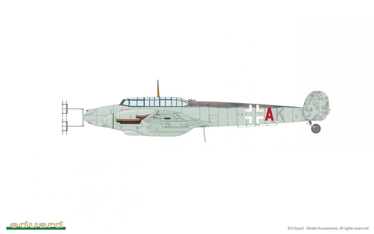 Eduard 7465 Bf 110G-4 1/72 – image 4