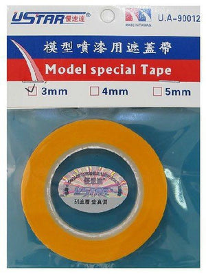 U-Star UA-90012-3 Masking Tape 3mm