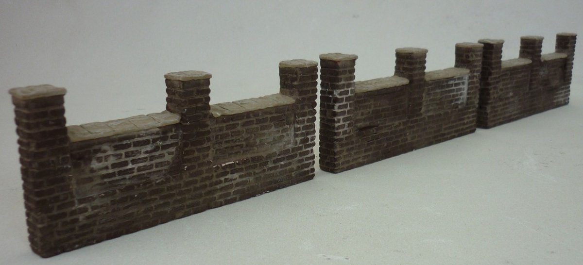 RT-Diorama 35226 Citywall (Brickwall) 3pcs. 1/35 – obrázek 6