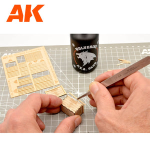 AK Interactive AK8230 LASER CUT WOODEN BOX 004 BIOHAZARD (3 UNITS) 1/35 – image 2