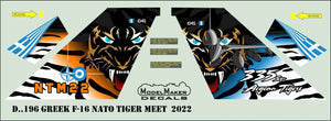 ModelMaker Decals D48196 Greek F-16 NATO Tiger Meet 2022 1/48 – image 3