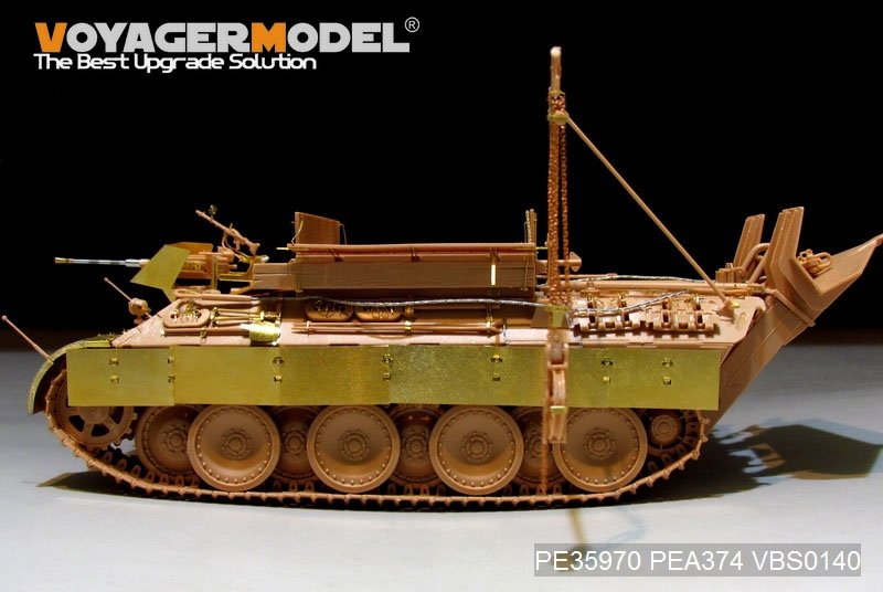 Voyager Model PE35970 WWII German Bergepanther Ausf.A (Late type,Panther G tool holders) Basic For MENG SS-015 1/35 – zdjęcie 9