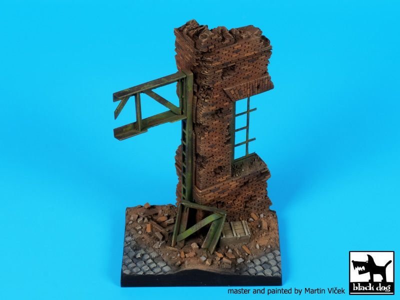 Black Dog D35113 Stalingrad factory ruin base 1/35 – Bild 5