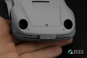 Quinta Studio QD24003 Porsche 959 3D-Printed &amp;amp; colored Interior on decal paper (Tamiya) 1/24 – obrázek 11