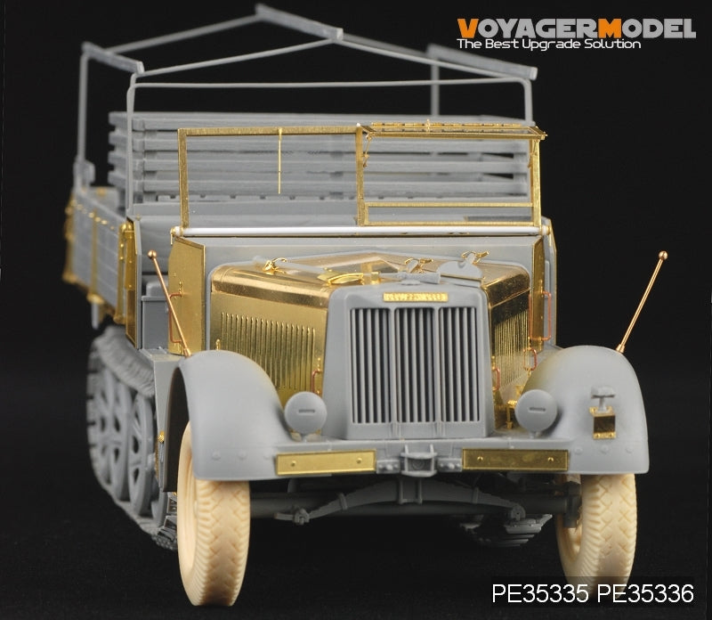 Voyager Model PE35335 WWII German Sd.Kfz.7 8t Late Production For DRAGON 6562 1/35 – obrázek 13