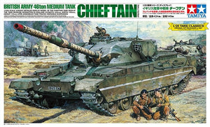 Tamiya 30608 British Army 46ton Medium Tank Chieftain 1/25