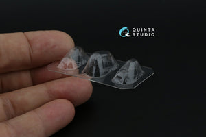 Quinta Studio QC72008 F6F-3/5 Hellcat vacuumed clear canopy (Eduard) 1/72 – image 6
