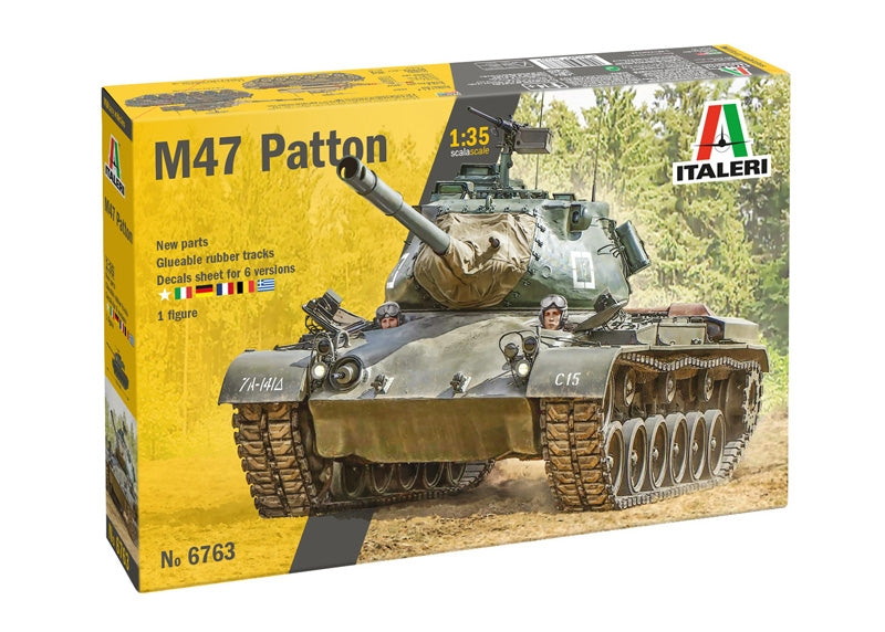 Italeri 6763 M47 Patton (New Parts) 1/35 – image 2