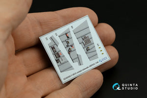 Quinta Studio QD48371 F-4E with DMAS 3D-Printed &amp;amp; colored Interior on decal paper (Meng) 1/48 – image 7