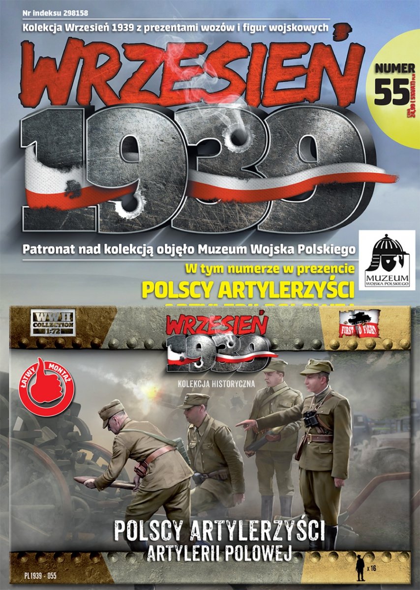 First to Fight PL055 Polish Field Artillerymen (1/72)