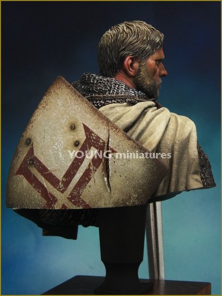 Young Miniatures YH1837 TEMPLAR KNIGHT 1/10 – zdjęcie 7